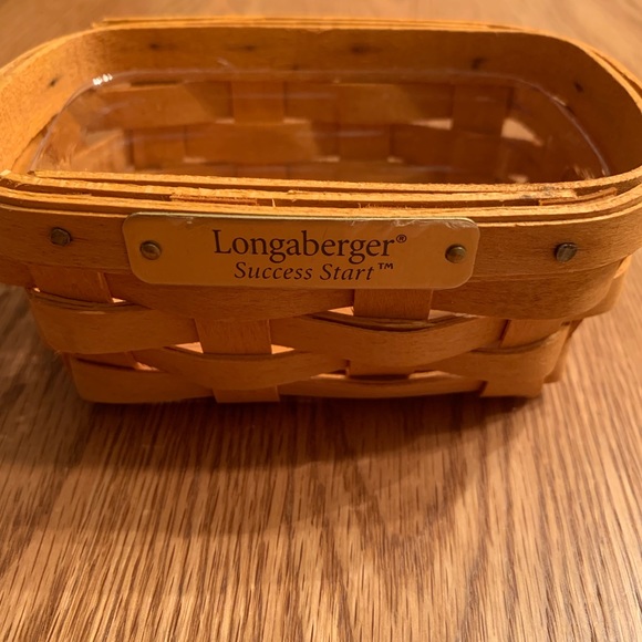 Longaberger Accents Longaberger Success Start Business Card Basket